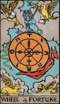 wheel of fortune tarot card